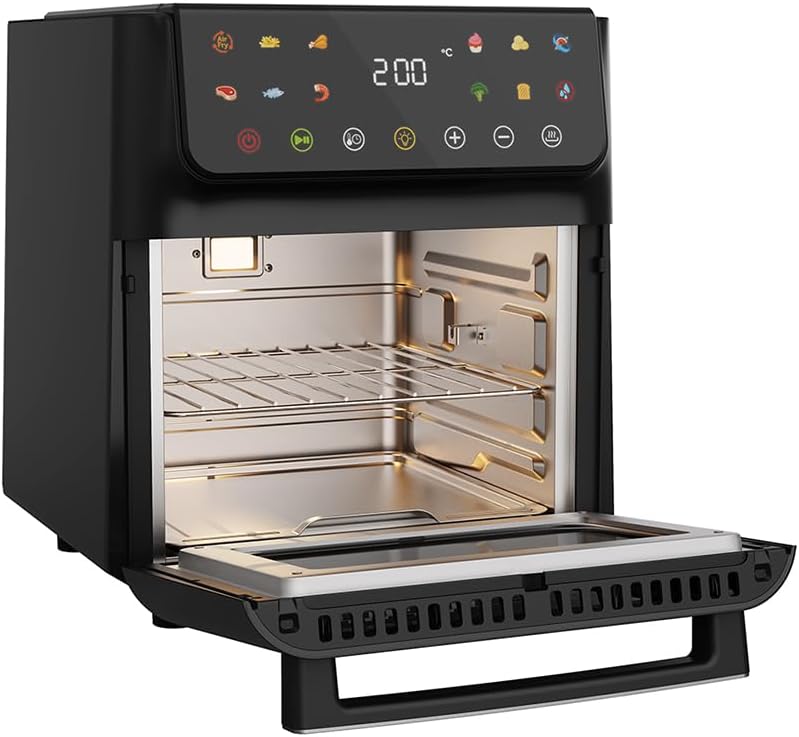 Fritadeira Elétrica Sem Óleo Air Fryer Oven Oster 12L Multi Touch 3 em 1 OFRT790 Cor Preto - 7